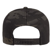 Black Icon Patch Black MultiCam Hat