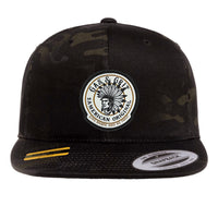 Black Icon Patch Black MultiCam Hat