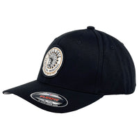 Black Icon Patch Black FlexFit Hat