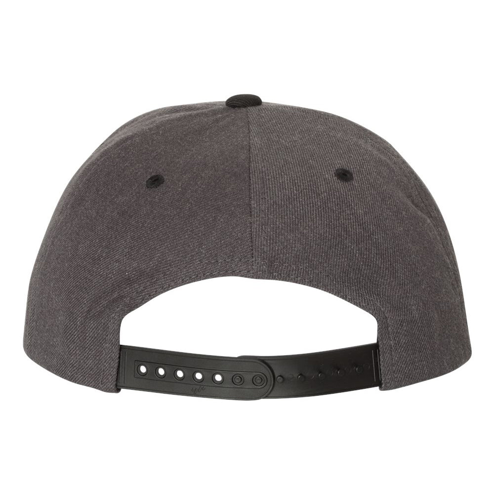 Black Icon Patch Dk. Heather Gray Black Hat