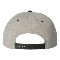 Black Icon Patch Heather Gray Black Hat