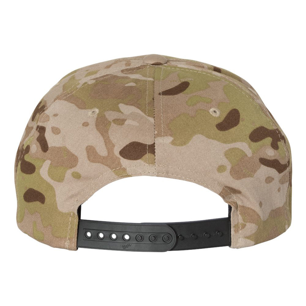 Chocolate Brown Icon Patch Brown MultiCam Arid Hat