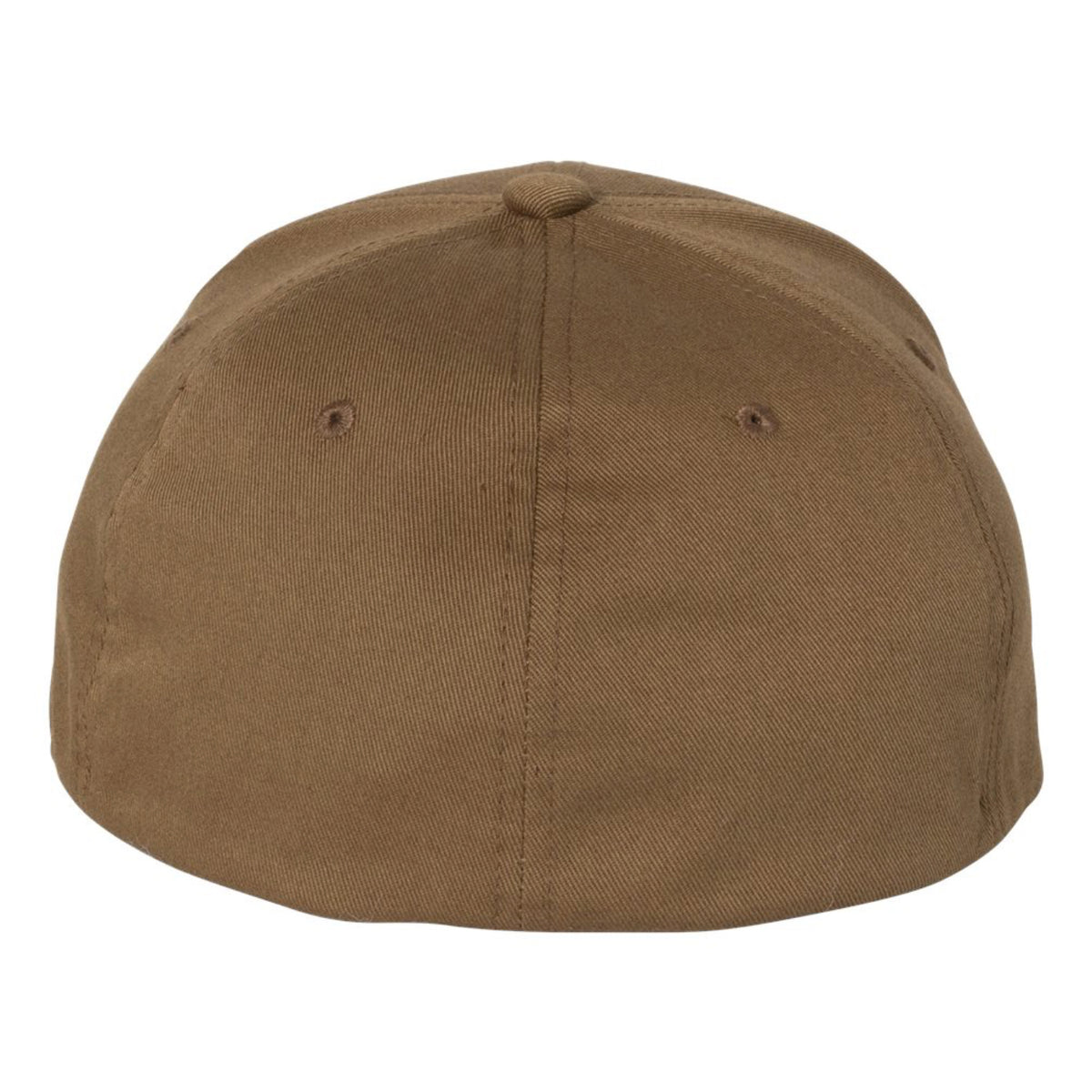 Chocolate Brown Icon Patch Coyote Brown FlexFit Hat