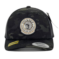 Black Icon Patch Black MultiCam Black Mesh Back Hat