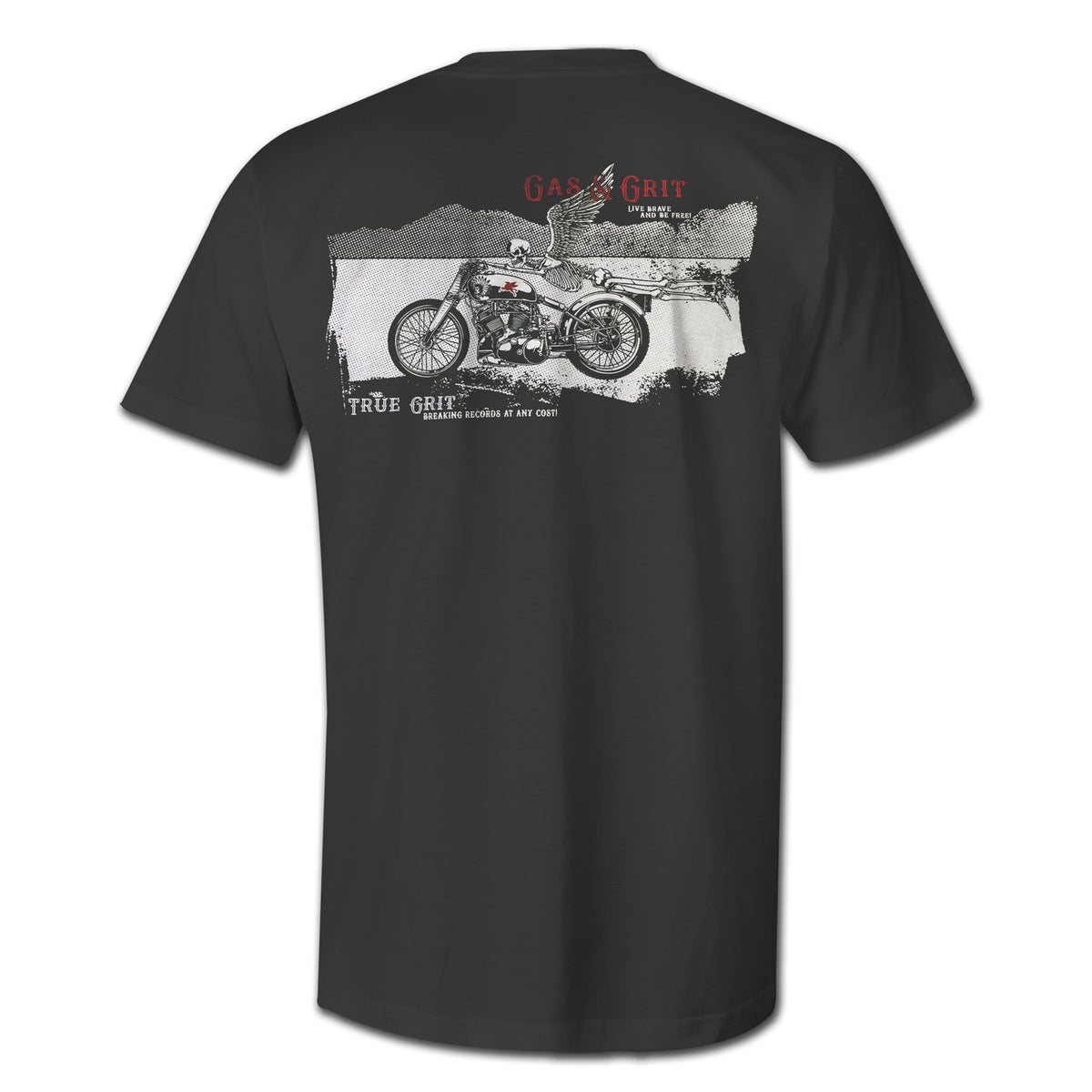 Salt Flats Black T-Shirts |  Vintage T-Shirts | Gas and Grit