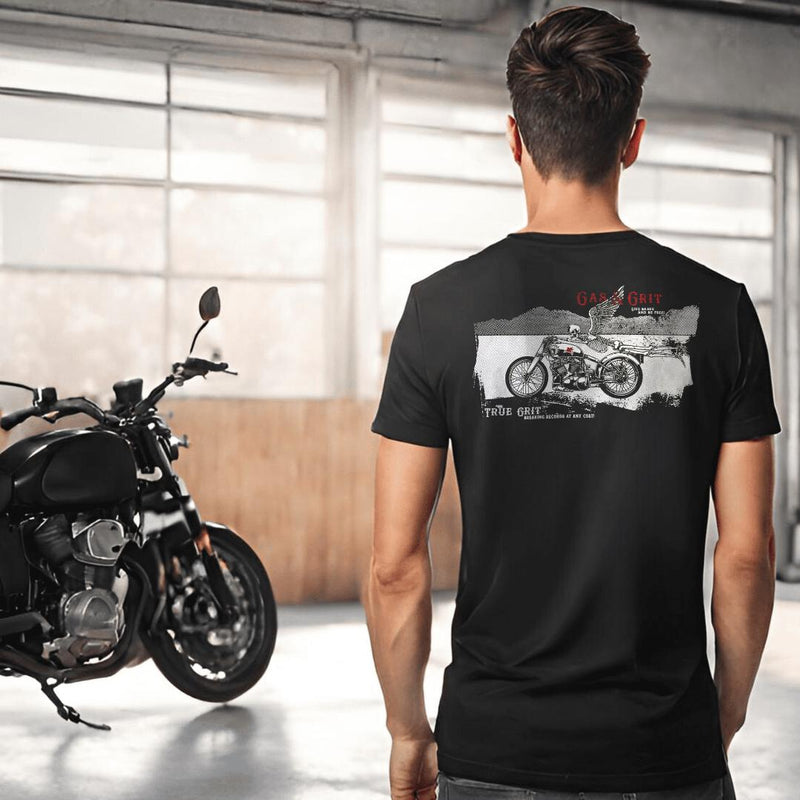 Salt Flats Black T-Shirts |  Vintage T-Shirts | Gas and Grit